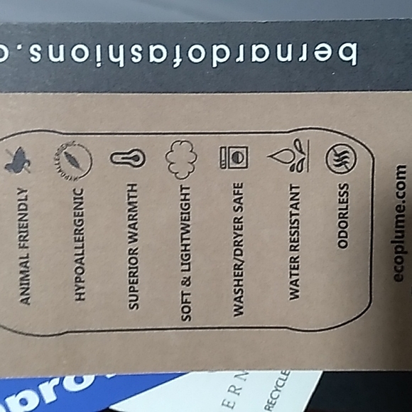 Bernardo XS Packable Hooded fill Coat with Bib - Picture 16 of 16